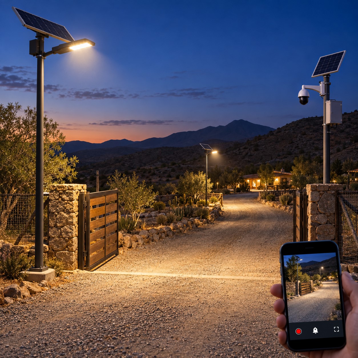 Iluminación y Seguridad Solar